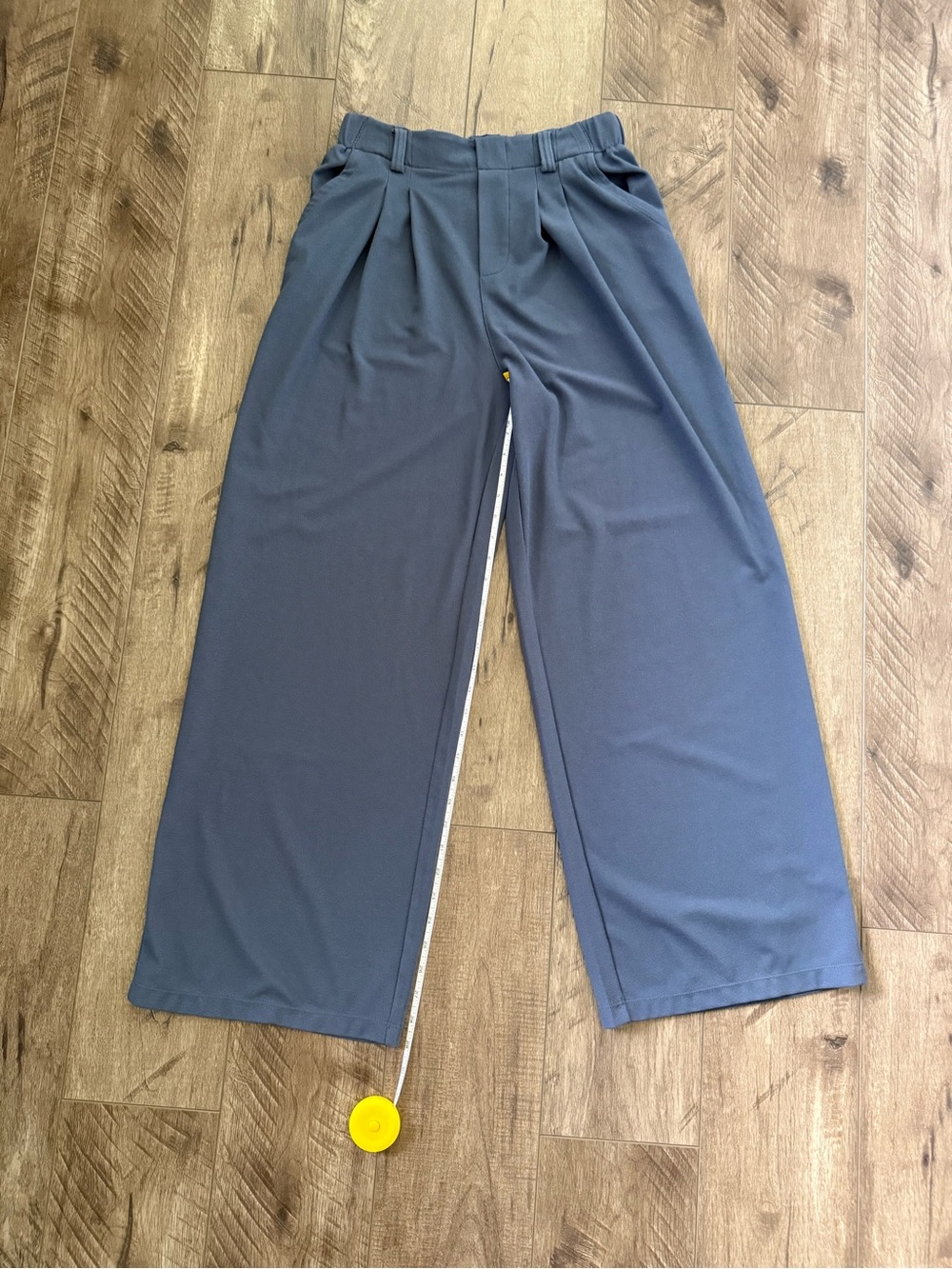 Halara Flex High Waisted Pocket Wide Leg Waffle Work Pants